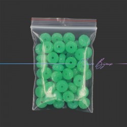 Rondel Resin Beads Diamond Turquoise