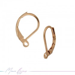 Earring Inox French Type Rose Gold