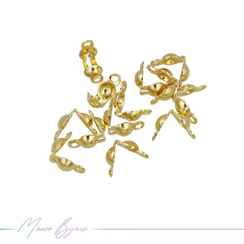 Coprinodo in Acciaio Inox colore Oro 3mm