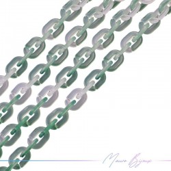 Catene in Resina 6x10mm Verde