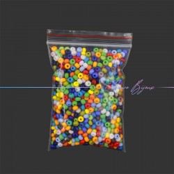 Conteria in Vetro Rondelle Opaco Multicolore 4.5mm