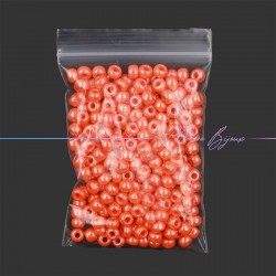 Glass Conteria Rondella 7mm Orange