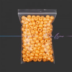 Conteria in Vetro Rondelle 7mm Arancio Chiaro