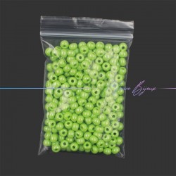 Conteria in Vetro Rondelle 7mm Verde