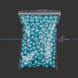 Glass Conteria Rondella 7mm Turquoise