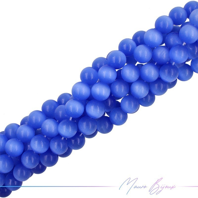 Cat's Eye Smooth Sphere Azure