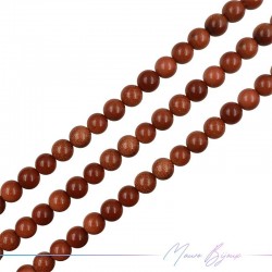 Pietra del Sole Marrone Sfera Liscia