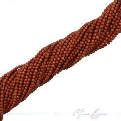 Pietra del Sole Marrone Sfera Liscia