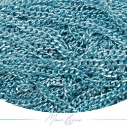 Aluminum Chains Groumette 3.5mm Light Blue