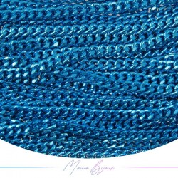 Catene in Alluminio Groumette 3.5mm Azzurro Scuro