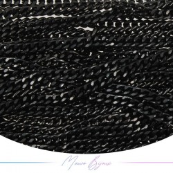 Aluminum Chains Groumette 3.5mm Black