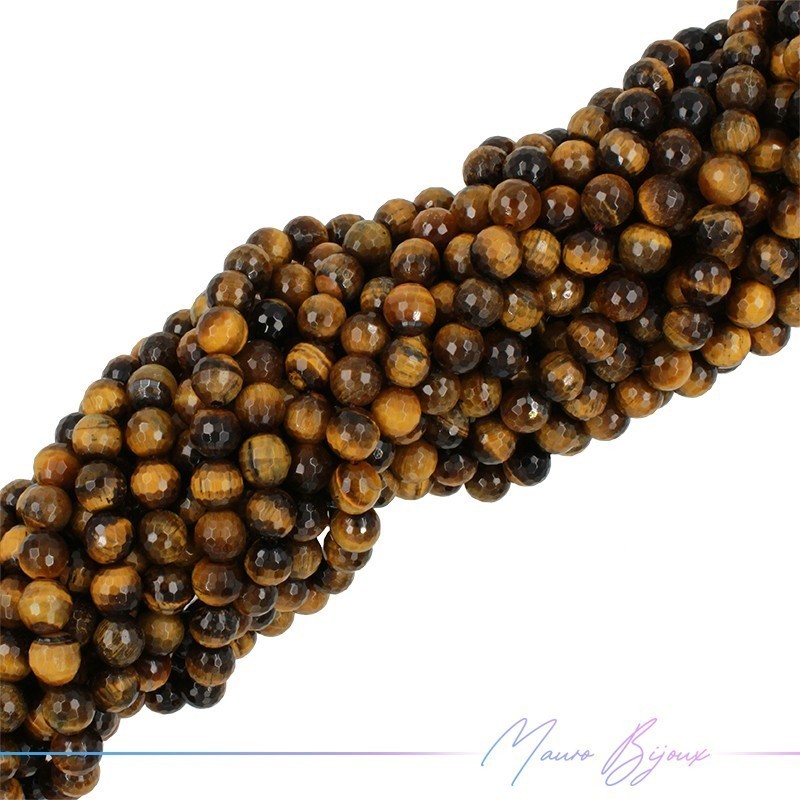 Occhio di Tigre Sfera Sfaccettata