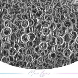 Inox Chain Circle 5mm thickness 0.2mm Silver