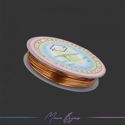 Filo Metallico in Ottone Oro Rosa spessore 1.0mm