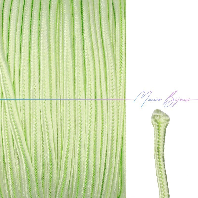 Yellow Green Mouse Tail Cord X