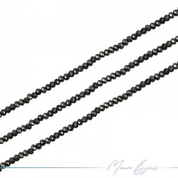 Fili di Cristallo Forma Cippoline Sfaccettato Canna Fucile