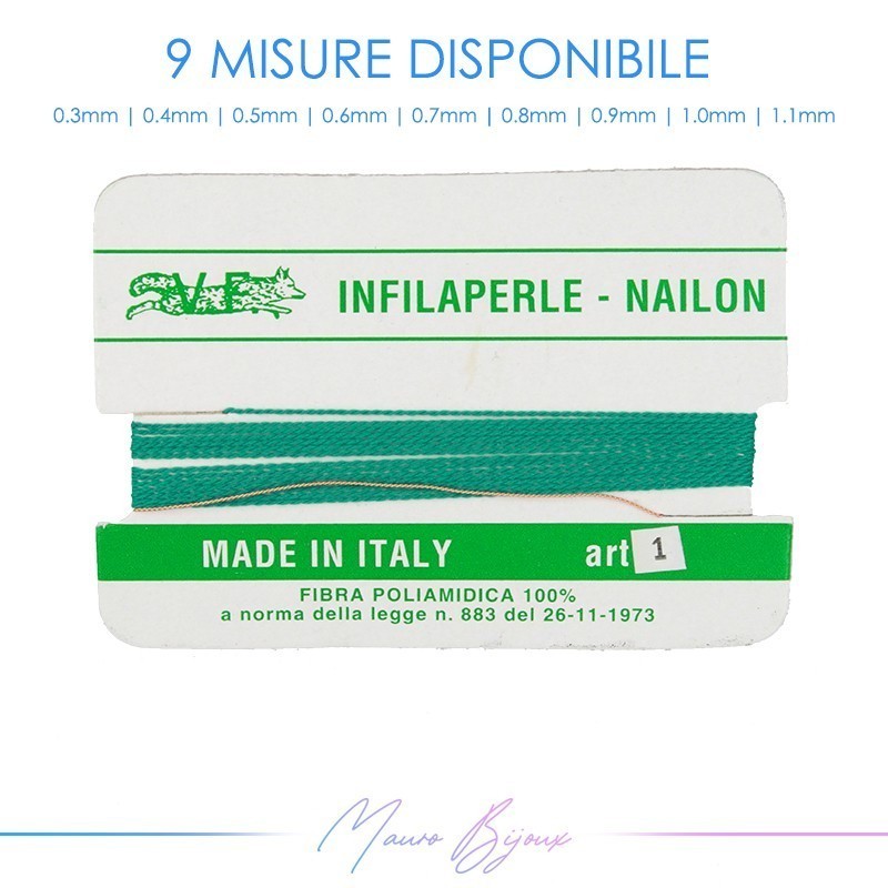 Nylon Thread color JADE (12pcs)