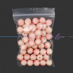 Rondel Resin Beads with Shades 16mm Powder