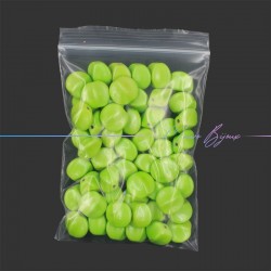 Passanti in Resina Forma Chewing gum Tondo 17x19mm Verde