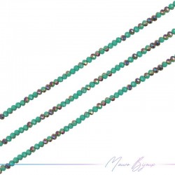 Fili di Cristallo Cippoline Aurora Boreale Aqua Marina