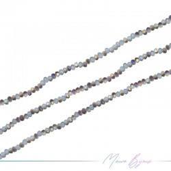 Fili di Cristallo Cippoline Aurora Boreale Azzuro Trasparente