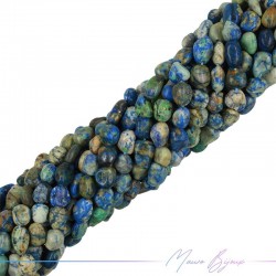Fili di Pietra Azzurite Sassolino Irregolare Liscia 8-10mm