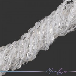 Thread of Rock Crystal Irregular Shape