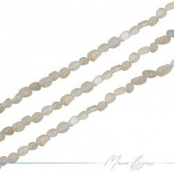 Thread of Moonstone Irregular Shape