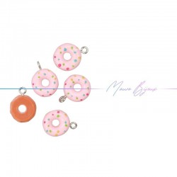 Charms of Resin Strawberry Donuts