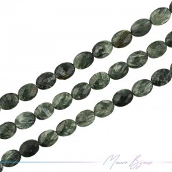 Serpentine Faceted Oval