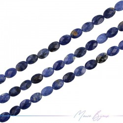 Sodalite Faceted Oval