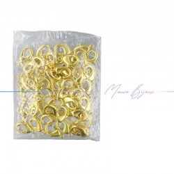 Moschettone in Rame Goccia Dorato Vari Misure