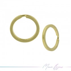 Flat Ring for Key Holder Color Gold 33mm