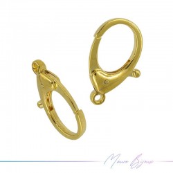 Carabiner for Keyholder Color Gold 45x30mm