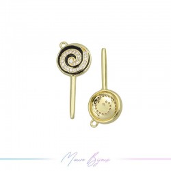 Charms in brass Lollypop...