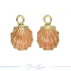 Charms in Brass enameled...