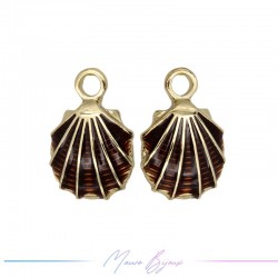 Charms in Brass enameled...