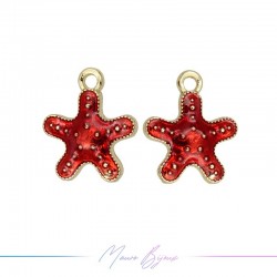 Charms in Brass enameled...