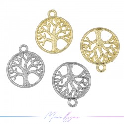 Charms in Brass Gold Tree...