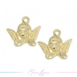 Charms in Brass Gold Angel...