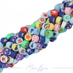 Polymer Clay Navy Mix 8mm