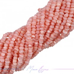 Nacre irregulare 3x6mm Pink