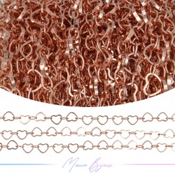 Inox Chain in RoseGold With...