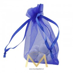 Organza Bags Blue 11x16cm