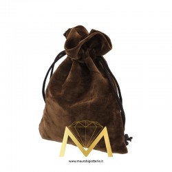 Brown Velvet Bags 7x9cm