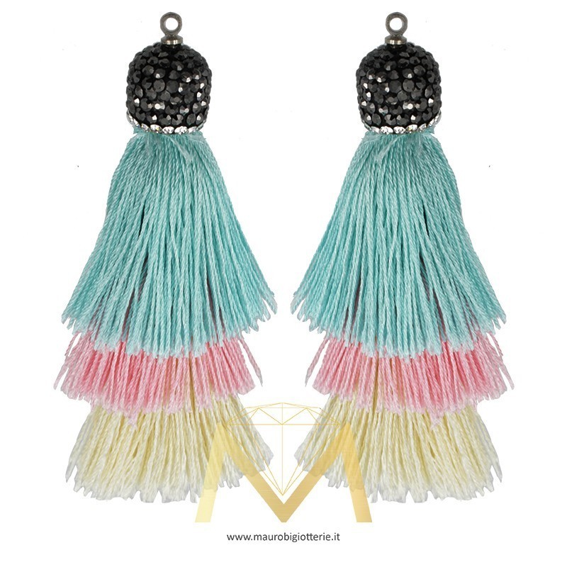 Pink Tassel with Three Layers