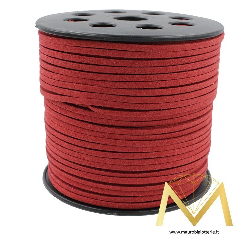 Alcantara Cord Red