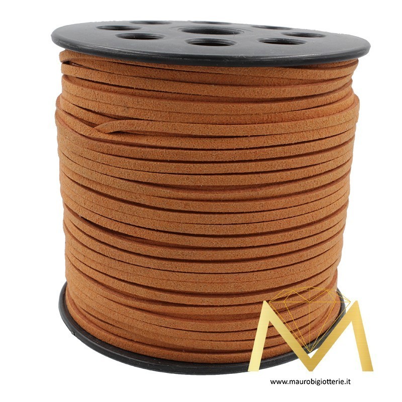 Cordino in Alcantara Arancione