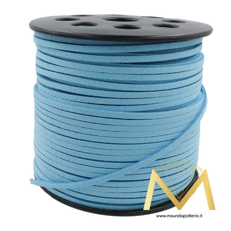 Alcantara Cord Light Blue