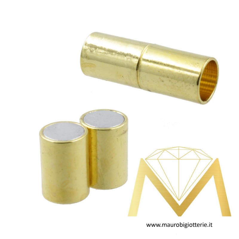 Tubetto a Calamita Oro 5mm